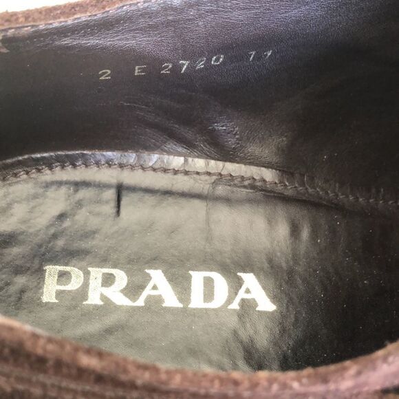 Prada Suede Oxfords   - Picture 4 of 10